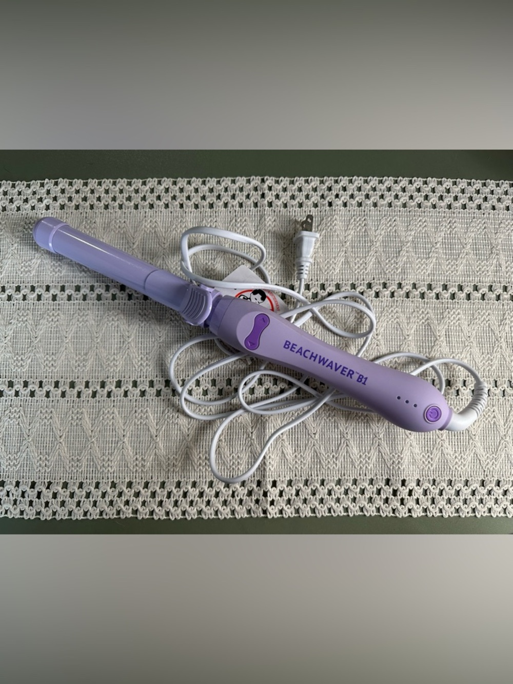 Beachwaver B1 Pretty Pastels - Lilac curling iron